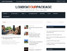 Tablet Screenshot of londontourpackage.com